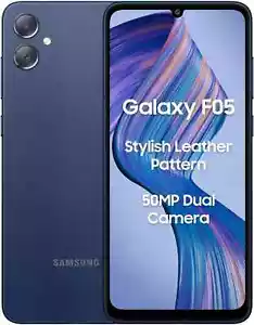 Samsung Galaxy F05 Blue (RAM 4GB, 64GB) Helio G85 Processor Global Version. - Picture 1 of 5