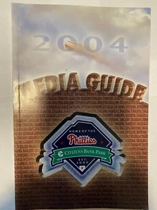 Philadelphia Phillies 2004 guía de medios libro de información MLB BÉISBOL ¡raro antiguo! - Imagen 1 de 1