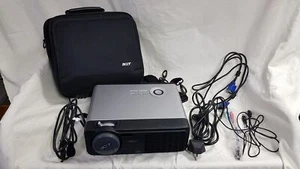 Acer pd523 VGA DLP Projector with Case & Cables LOW 991 Lamp Hours - Picture 1 of 18