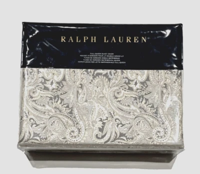 Funda nórdica Ralph Lauren Home Mariella gris cachemira completa/queen venta al por menor $355 Foto 1 de 4