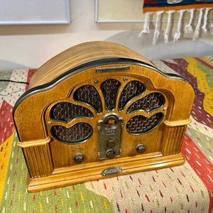Retro 1932 Crosley Collectors Edition AM/FM Cassette Radio 1997 Model CR14 - Bild 1 von 5