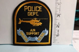 police patch  OMAHA POLICE DEPT NEBRASKA  AIR SUPPORT - Picture 1 of 1