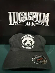 Star Wars Lucasfilm 2017 SPACE PANDA CREW HAT Unused With Stickers ILM HAT L/XL - Picture 1 of 2