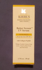 Kiehls Better Screen UV Serum Sunscreen SPF50 1.7oz - Picture 1 of 6