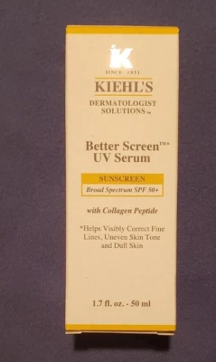 Kiehls Better Screen UV Serum Sunscreen SPF50 1.7oz  exp 09/26 - Image 1 of 4