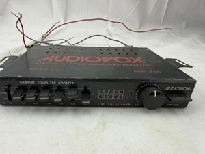 Vintage AudioVox Stereo Graphic Equalizer Booster AMP-760 7 band 40W Unused - Picture 1 of 4