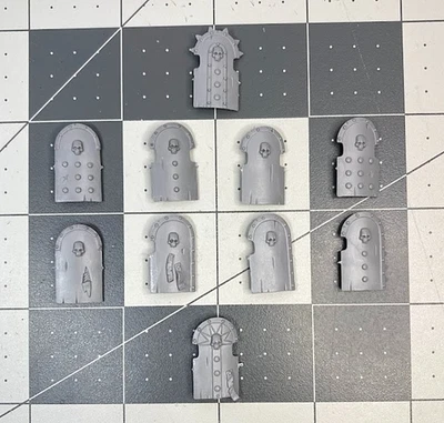 Warhammer TOMB KINGS SHIELD x10 bits lot Undead skeleton Mordheim Old World AB25 - Image 1 of 2