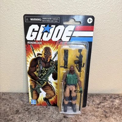 G.I. 2020 "Figura sellada Joe Retro Collection Series Roadblock 3,75""" Foto 1 de 4