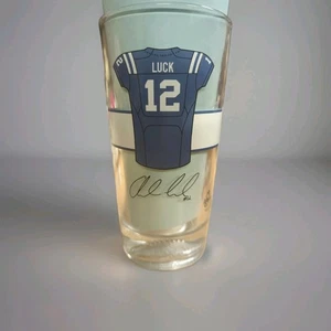NFL Indianapolis Colts Andrew Luck #12 Arby's Signature Glass - Picture 1 of 8
