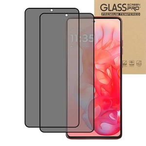 2PK Motorola G Power Play Stylus 5G 2024 privacy vetro temperato protezione schermo - Foto 1 di 5