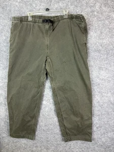 Vintage Gramicci Pants Men’s 2XL Hiking Outdoor Green Wide Leg Belted 90s Baggy - Picture 1 of 8