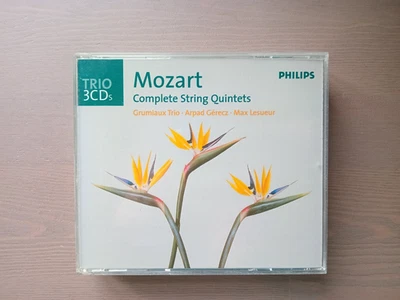 Mozart Complete String Quintets. 3CD. Grumiaux Trio. Gerecz. Lesuer - Image 1 of 3