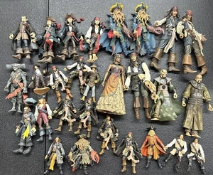 Disney Pirates Of The Caribbean Action Figure Lot Of 28 No Accessories - Picture 1 of 19