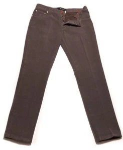 Kiton Brown Solid Pants - Slim - (1085) - Picture 1 of 4