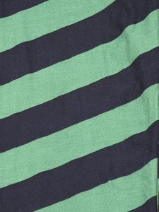 Lularoe OS Leggings- NWOT- Green and Navy Stripe- Geometric Print- Nautical - Picture 1 of 3