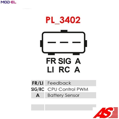 ALTERNATOR A3700S FOR MERCEDES-BENZ M 276.824 3.0L 6cyl S-CLASS - Image 1 of 4