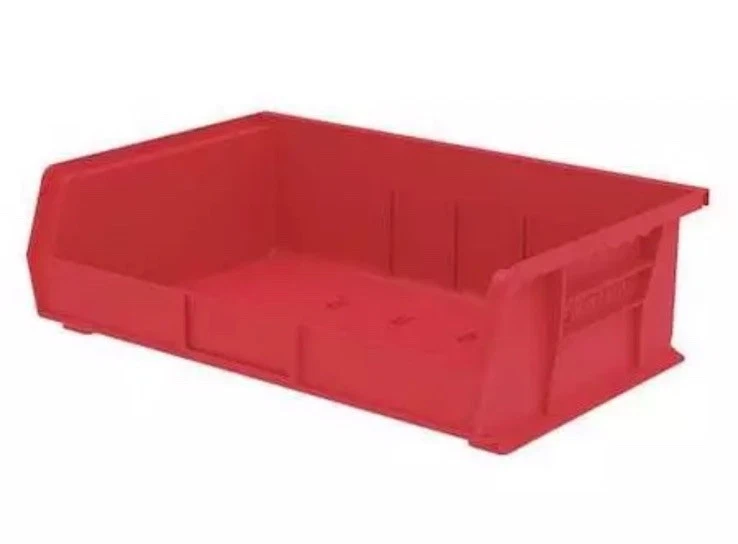 AKRO-MILS 30255RED Hang/Stack Bin 5x16 1/2 7/8 Red