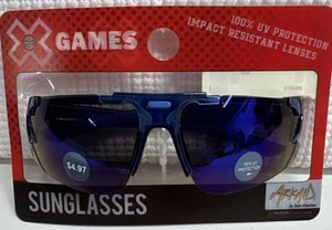 X Games Boys, KIDS Blue SPORT SUNGLASSES,100% UV PROTECTION, Resistant Lenses - Picture 1 of 2