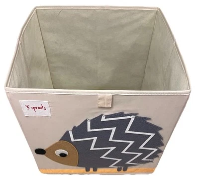 3 SPROUTS~ 13 x 13 Storage Box~Hedgehog - Image 1 of 4