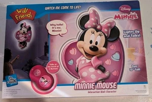 Disney Minnie Mouse Wall Friends NEUF jouet lumière/son scellé oncle Milton - Photo 1/2