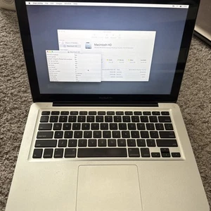 Apple MacBook Pro A1278 7,1 13.3" Laptop 2.4GHz C2D 4GB RAM Grade C No AC/OS/SSD - Picture 1 of 10