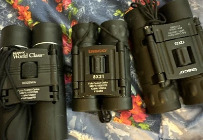Tasco Binoculars-Set Of 3- Various Ranges - Image 1 of 4