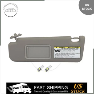 LH Sun Visor Grey + License Plate Light For 04-08Toyota 4Runner - Picture 1 of 9