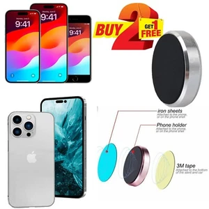 Universal Magnetic Phone Holder Car Mount Dashboard Strong Grip - Picture 1 of 8