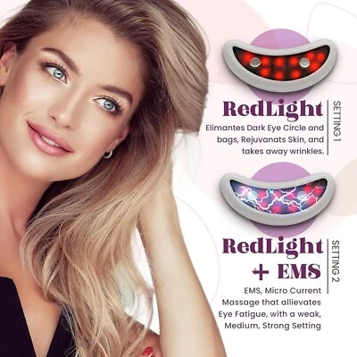 Red Light Therapy Dermatology Eye Mask. Anti-Aging. Eye Pods. Red Light Therapy - image 1 of 4