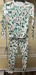 Old Navy Match The Fam Snug Elf & Tree Pajama Set Children Unisex Large (10) New - Picture 1 of 13