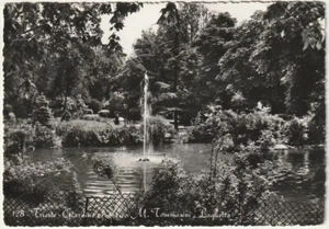TRIESTE - GIARDINO PUBBLICO M. TOMMASINI - LAGHETTO - VIAGG. 1956 -77544- - Picture 1 of 1