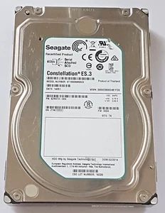 1 SAS Seagate Constellation ES.3 ST1000NM0023 7200rpm 128MB 3.5 " Recertified - Picture 1 of 1