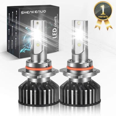 Faros LED blancos de haz alto bombillas blancas 2 piezas para Honda HR-V 2019-2020 HB3 9005 Foto 1 de 4