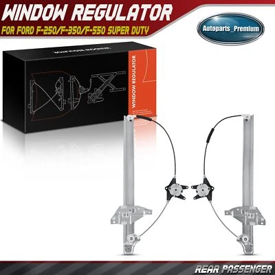 2x Regulador de ventana lateral trasera para Ford F-250/F-350/F-550 Super Duty 13-16 F-750 Foto 1 de 4