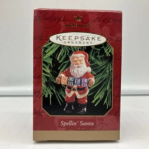 Hallmark Keepsake Ornament: 1999 Spellin' Santa | QX6857 - FREE SHIPPING - Picture 1 of 4