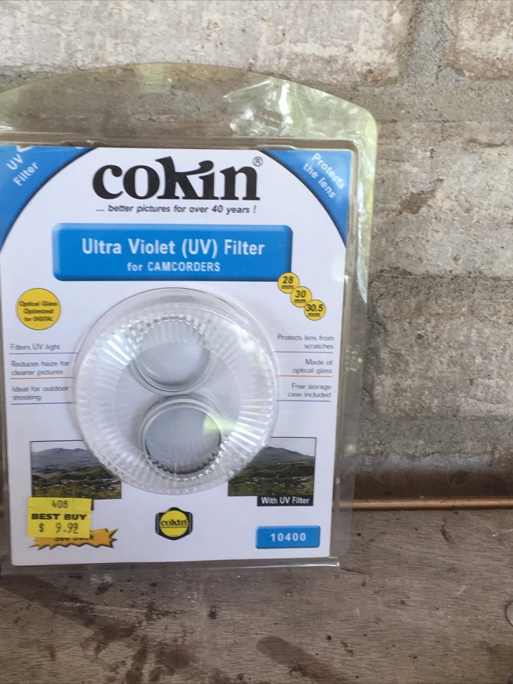 Cokin UV Filters 28mm/30mm/30.5mm with Storage Case - Image 1 of 4