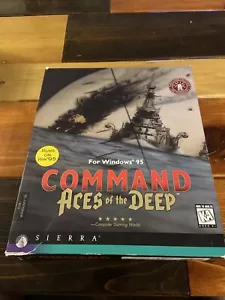 Command: Aces of the Deep (PC, 1995) Big Box - Picture 1 of 4