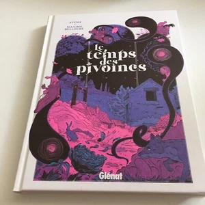 BD Neuve 2025 - Le temps des pivoines Aucha, Maxime Belloche - GLENAT - Imagen 1 de 2