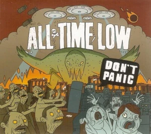 All Time Low - Don't Panic (CD 2012) US Release on Hopeless - Picture 1 of 1