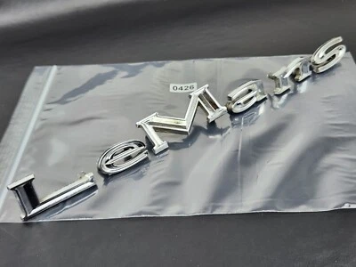 OEM 1967 1968 1969 PONTIAC LEMANS GUARDABARROS LETRAS EMBLEMAS 67 68 69 0426 A3 Foto 1 de 4