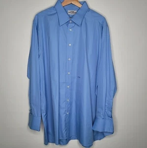 DEGE & SKINNER Savile Row blau Baumwolle Freizeithemd 3XL - Bild 1 von 9