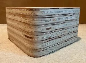 Z-Plan Fabrication The LAST STAND for Apple Displays – Handmade Wood 4 ⅜" Riser - Picture 1 of 13