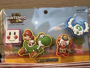 USJ Exclusive Yoshi Yoshi Clip Set Universal Studios Japan 2024 Super Mario Bros - Bild 1 von 2