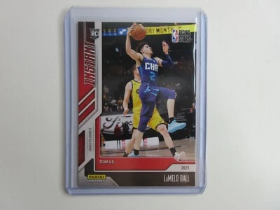 2020-21 Panini Instant NBA Basketball Lamelo Ball Rookie RC Rising Stars 01/1927 - Image 1 of 2