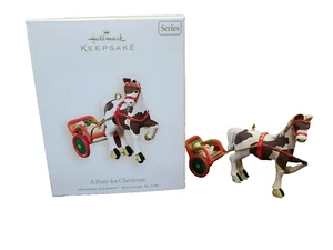Hallmark Keepsake Ornament 2007 A Pony for Christmas - 10º de la serie - Imagen 1 de 9