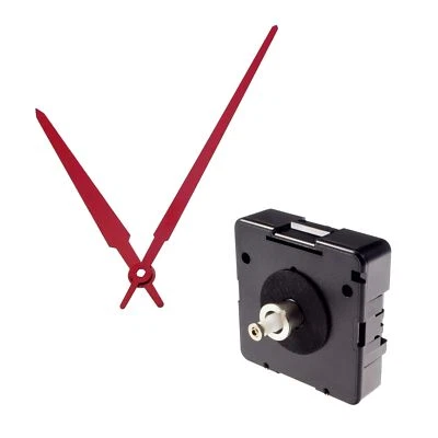 UTS quartz movement quiet with set of red clock hands - Image 1 of 3