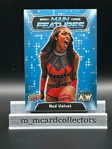 2022 Upper Deck AEW Main Features #MF-37 Red Velvet - Picture 1 of 2