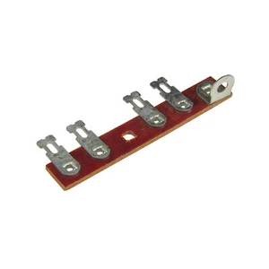 Terminal Strip 4 Lug Screw Mount No Shared Connectors Phenolic 5pc - Picture 1 of 2