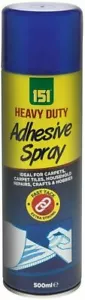151 Heavy Duty Adhesive spray 500ml Fast Tack Extra Strong - Picture 1 of 1