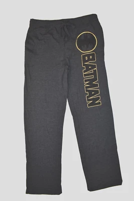 Batman Mens Batman Heather Black Sleep Lounge Pants NWT Medium - Image 1 of 4